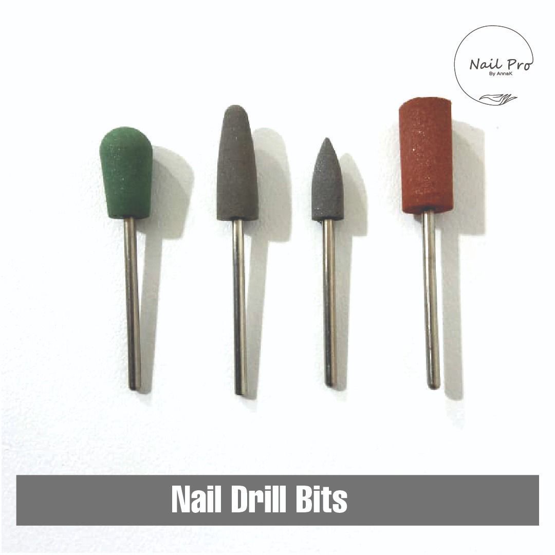 Silicone nail bits