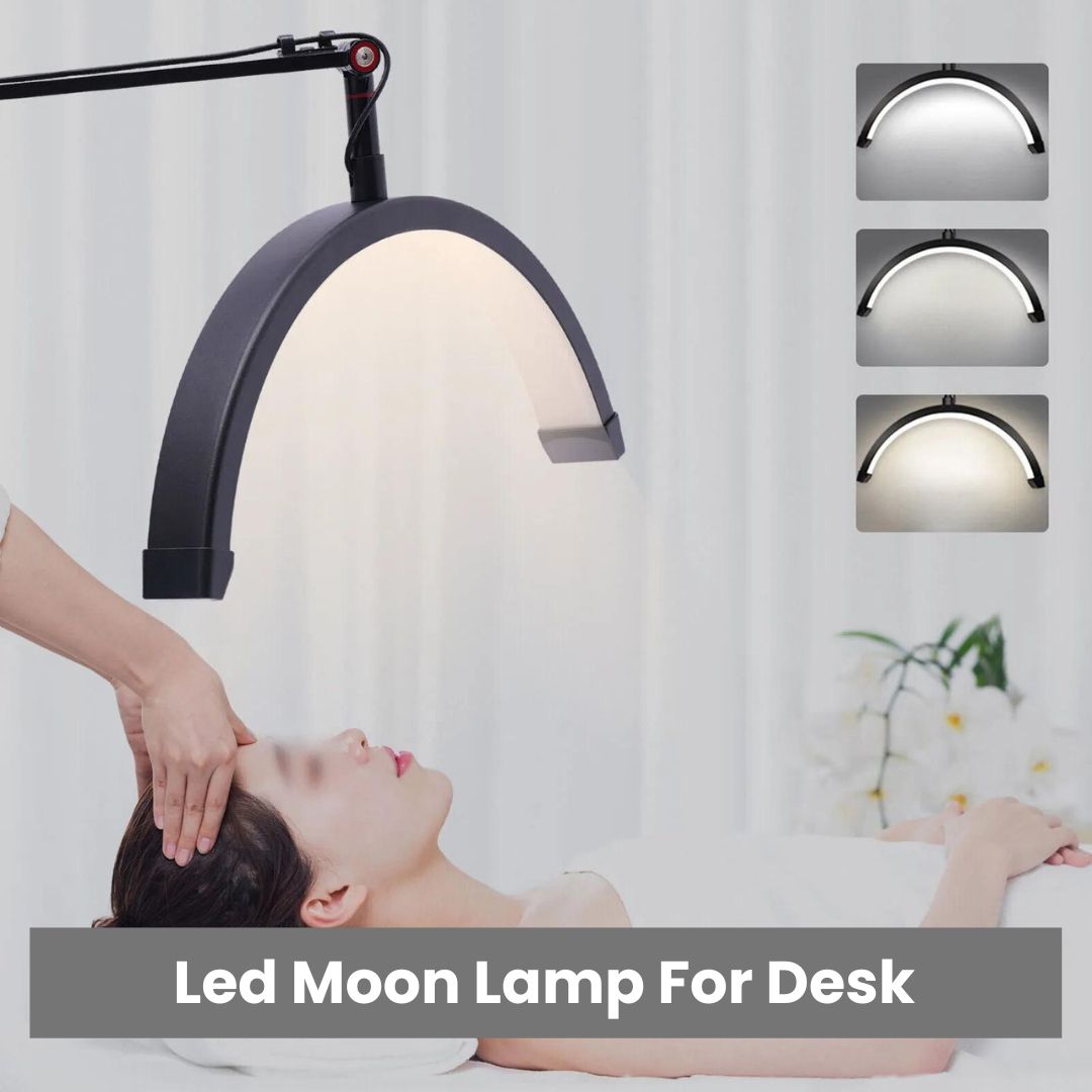 Moon led light (table lamp)Black