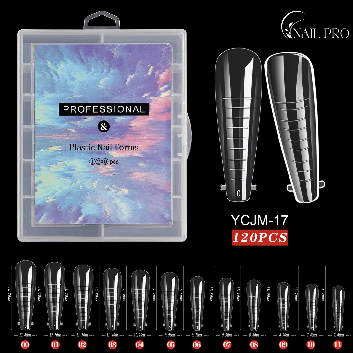 Polygel Tips YCJM-17