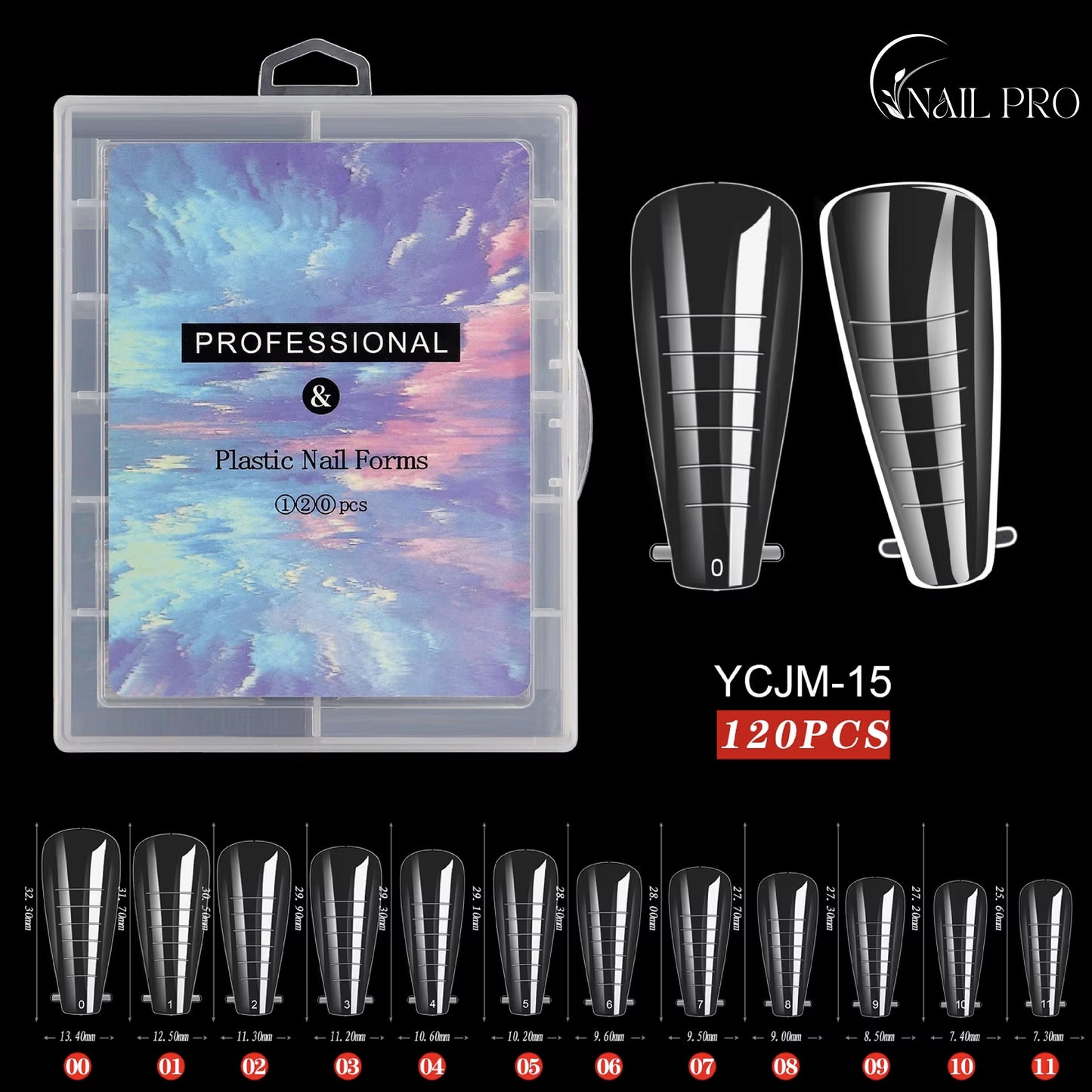 Polygel Tips YCJM-15