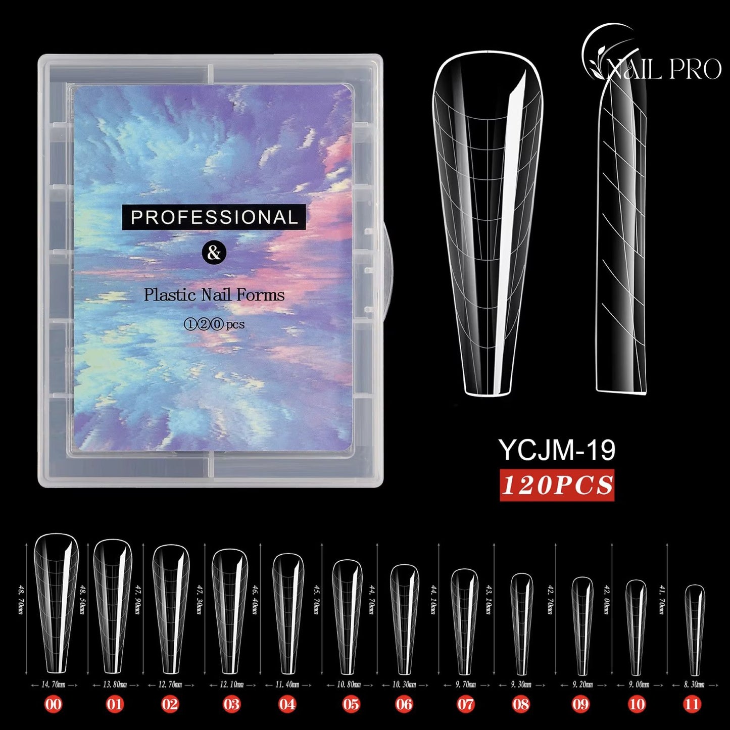 Polygel Tips YCJM-19