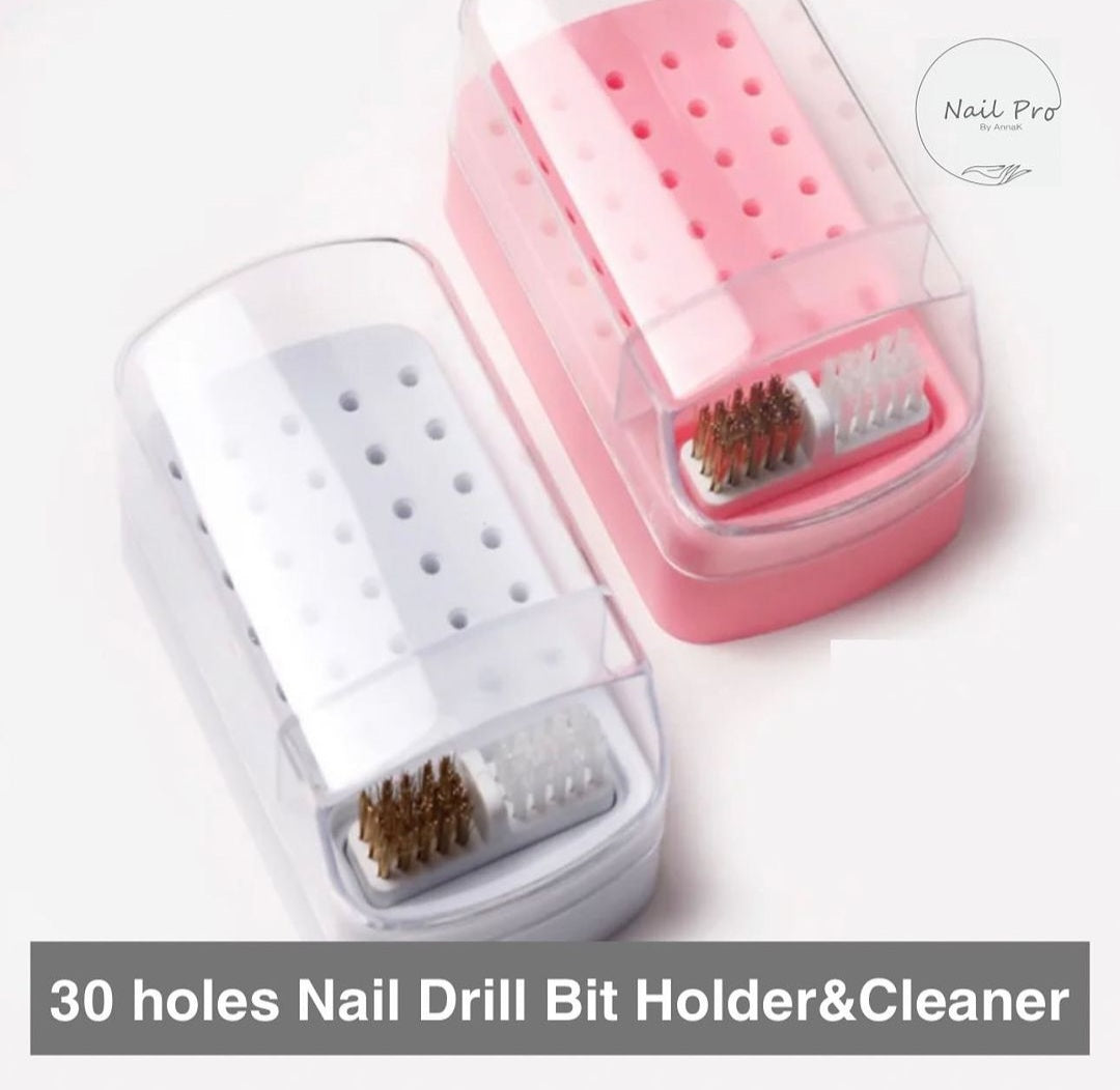 30 Hole Nail Bit Holder&Cleaner