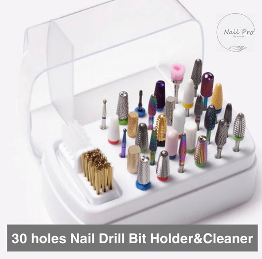 30 Hole Nail Bit Holder&Cleaner