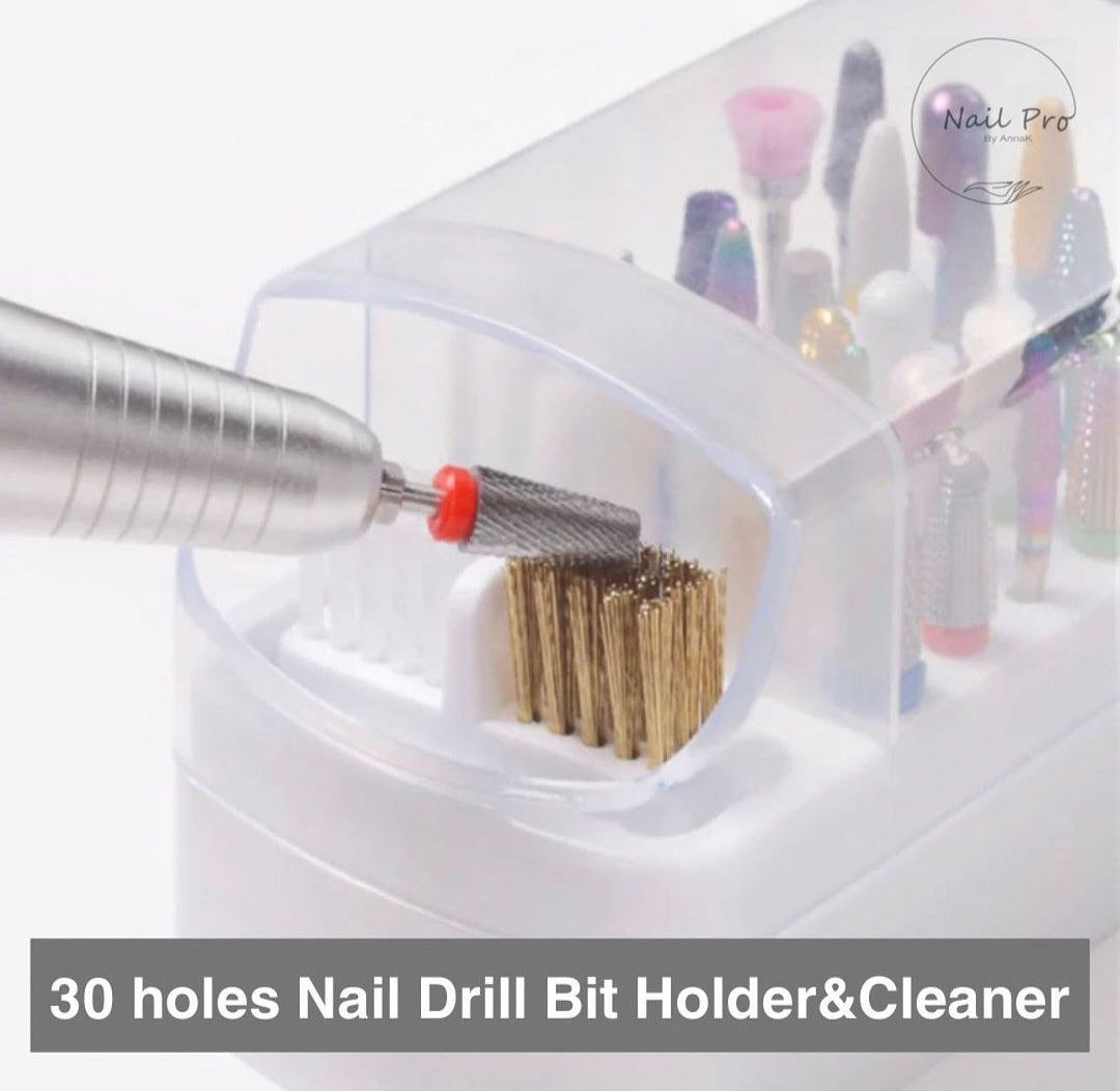 30 Hole Nail Bit Holder&Cleaner