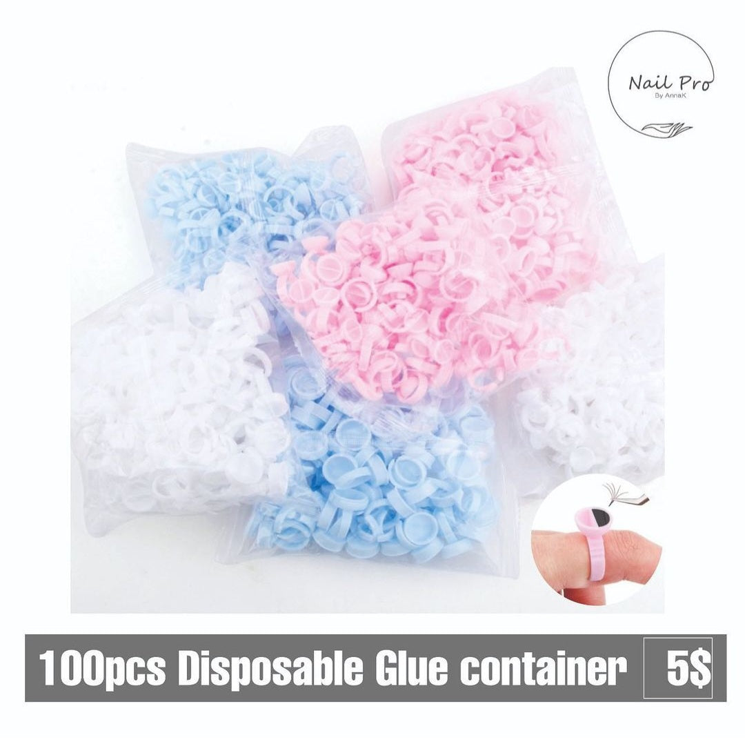 Disposable glue ring container (100 pcs)