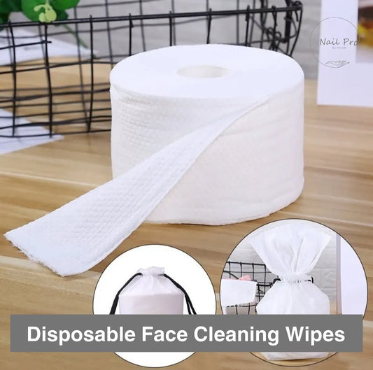 Disposable face cotton wipes( 100 pcs)
