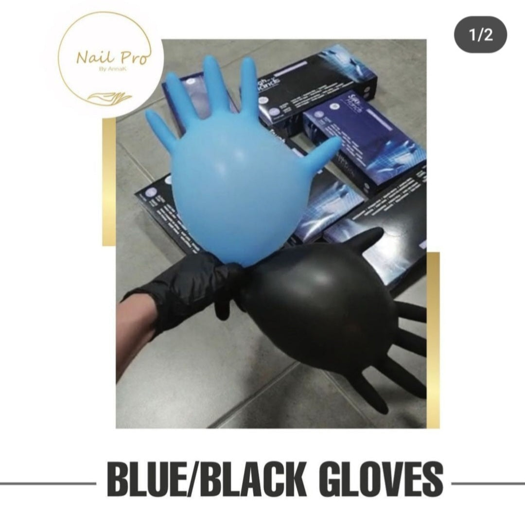 Disposable Black Gloves (Size M)