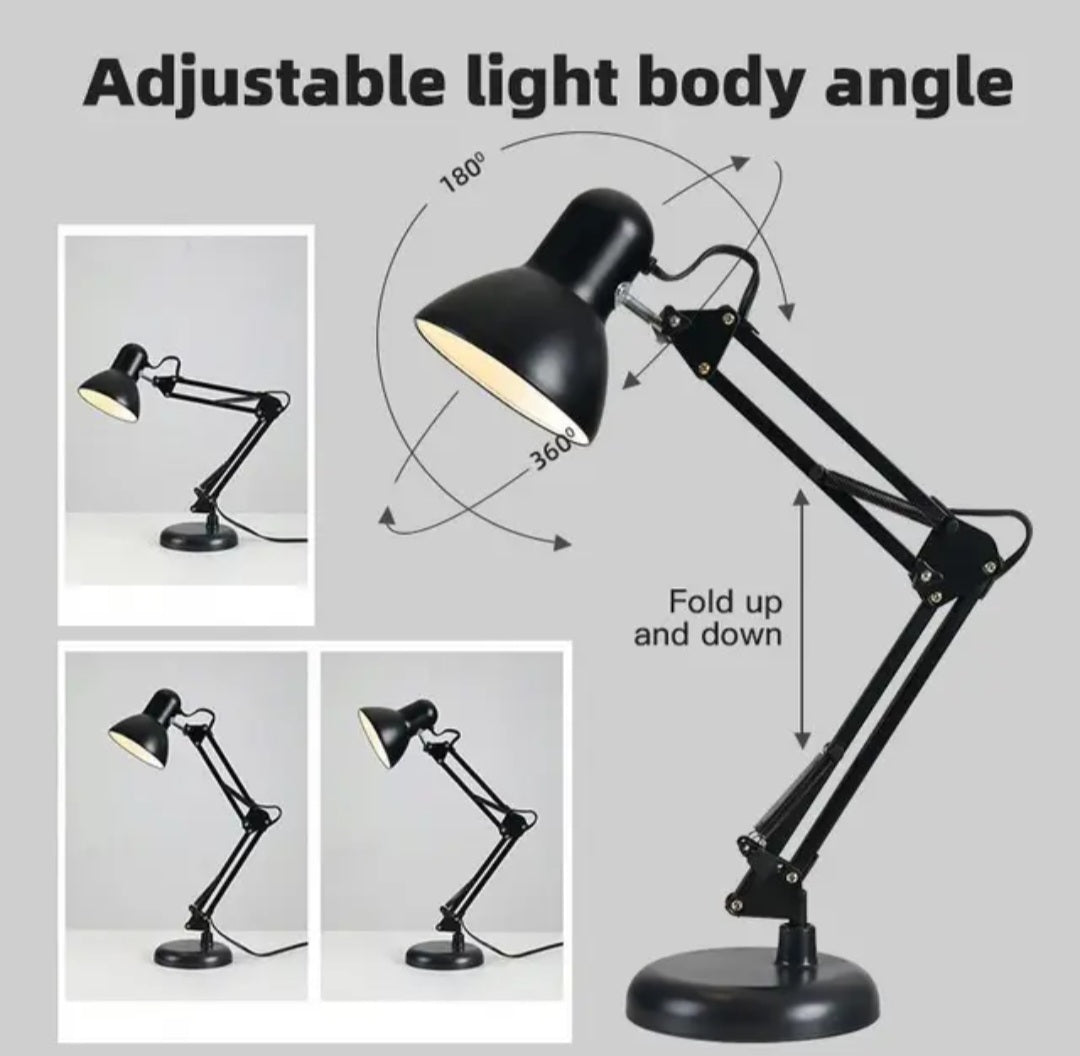 Desk Lamp With Base (Black)