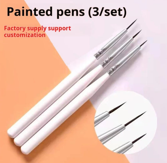 Painting Brush (set of 3)