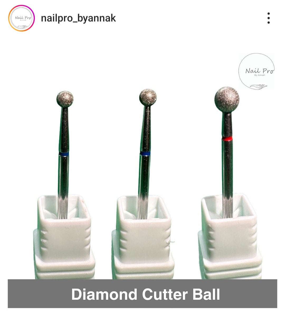 Diamond nail bits