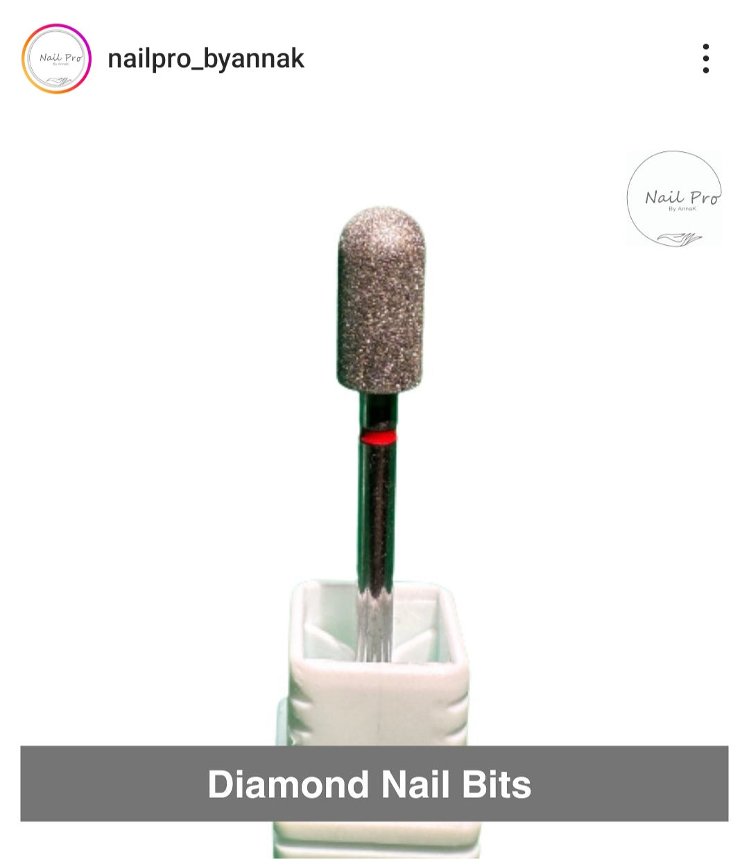 Diamond nail bits