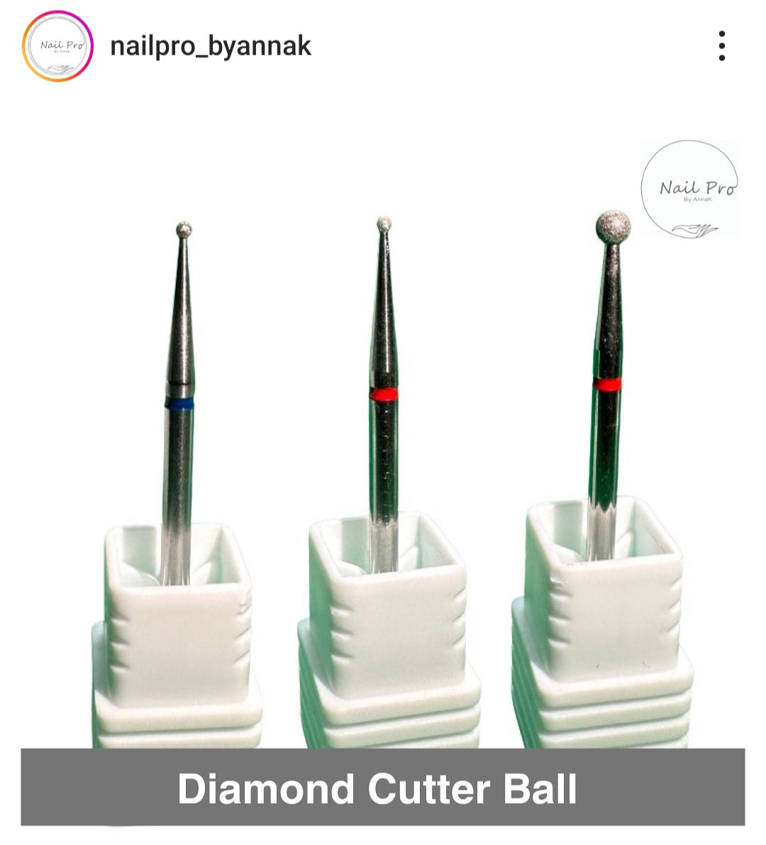 Diamond nail bits