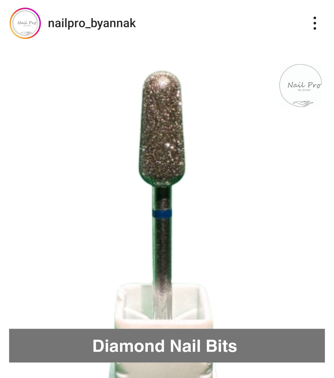 Diamond nail bits