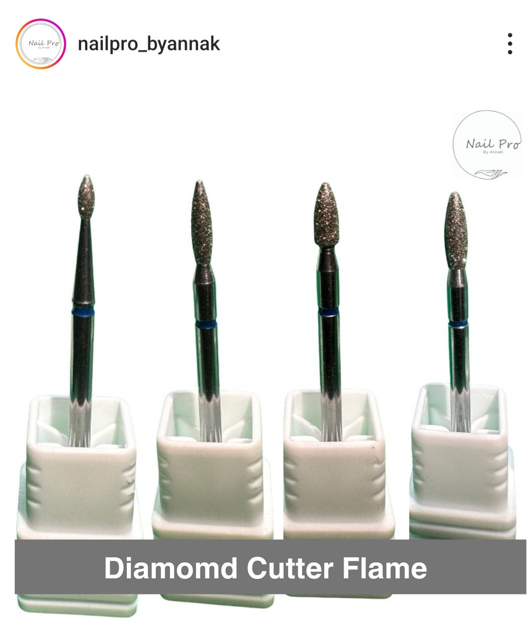 Diamond nail bits