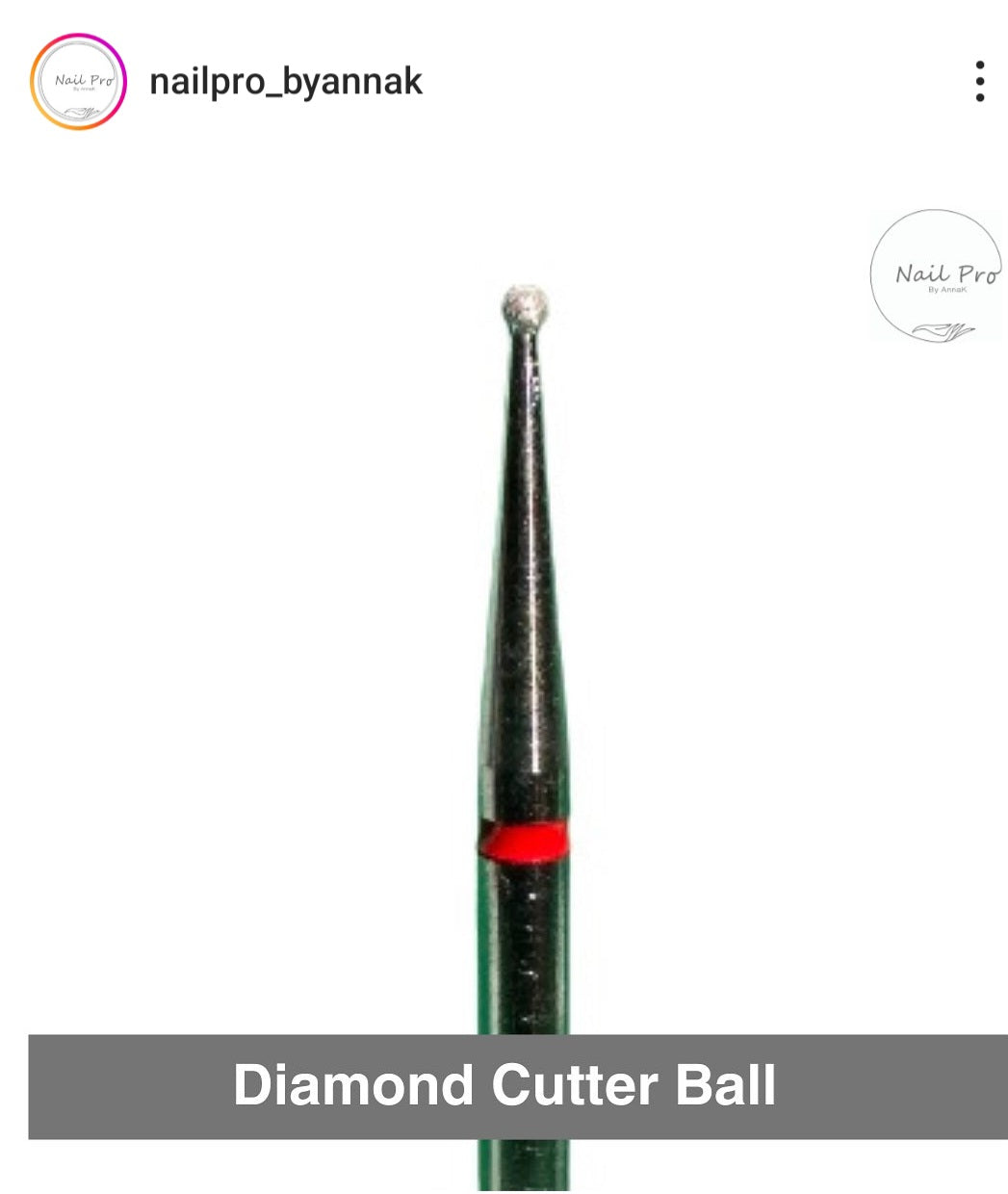 Diamond nail bits