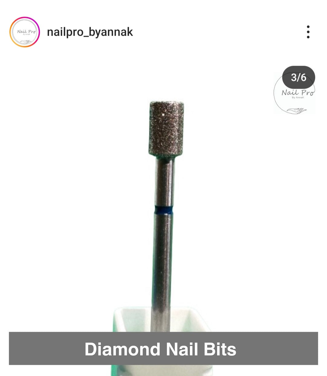 Diamond nail bits