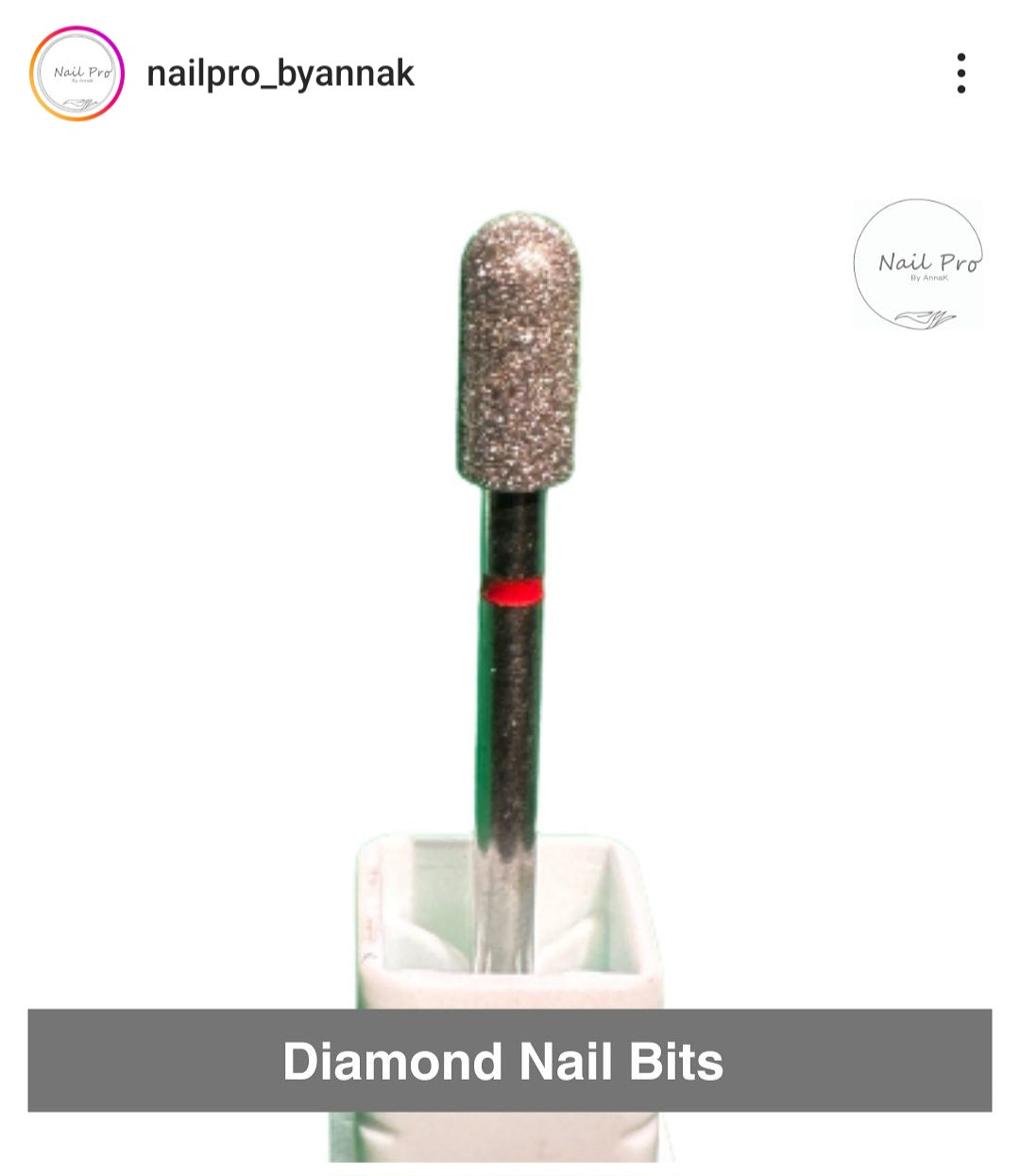 Diamond nail bits