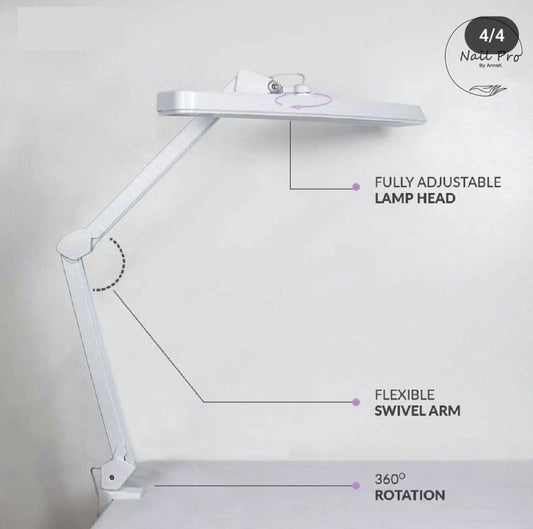 Led Desk lamp 2.500 lumens White