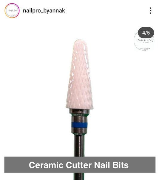 Ceramic nail bits