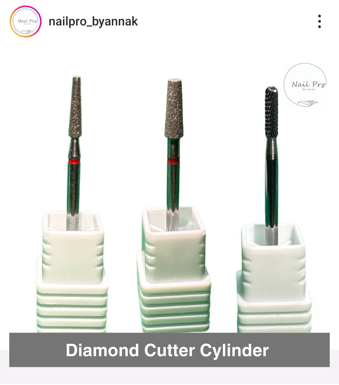 Diamond nail bits