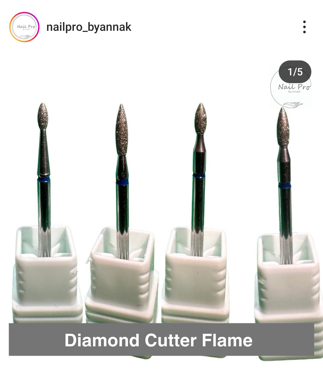 Diamond nail bits